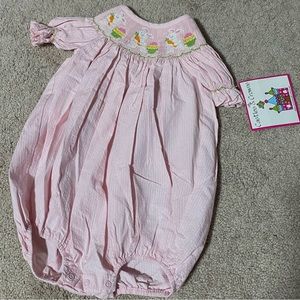 Smocked Castles and Crowns bubble